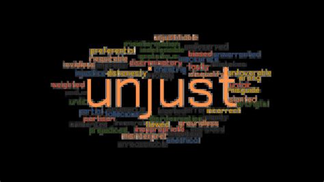 UNJUSTIFIED: Synonyms and Related Words. What is Another.